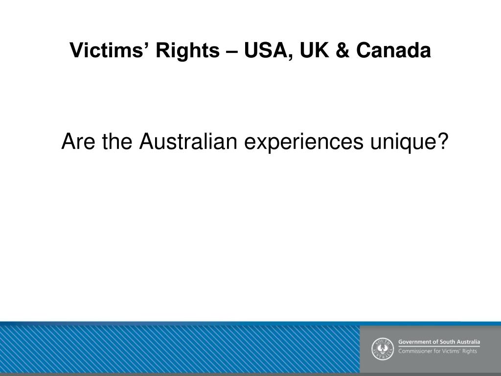 Victims Rights Uk PPT - Victims’ Rights – Why is a Victims’ Rights Commissioner / an ...
