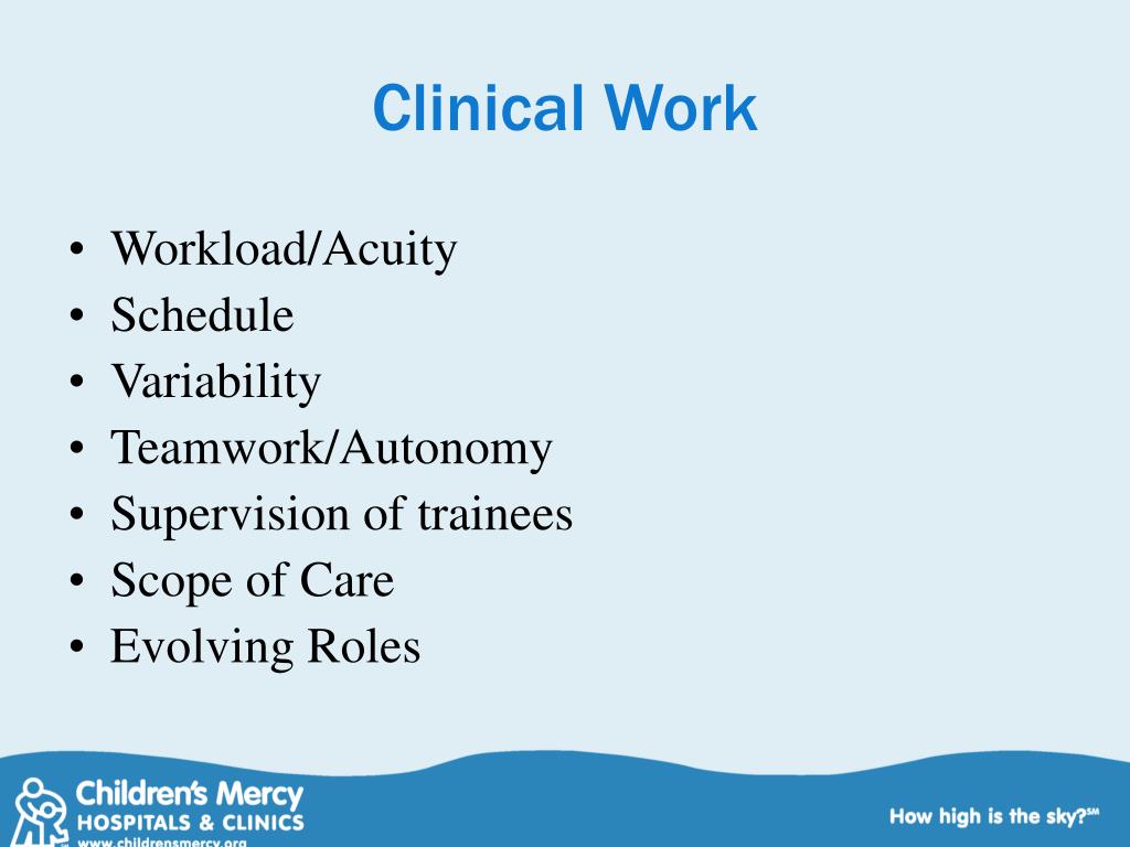 PPT - A Challenge for a New Specialty Hospitalist Career Satisfaction ...