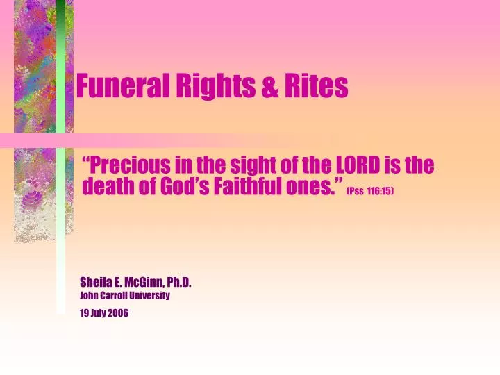 ppt funeral rights rites powerpoint presentation id 1731413