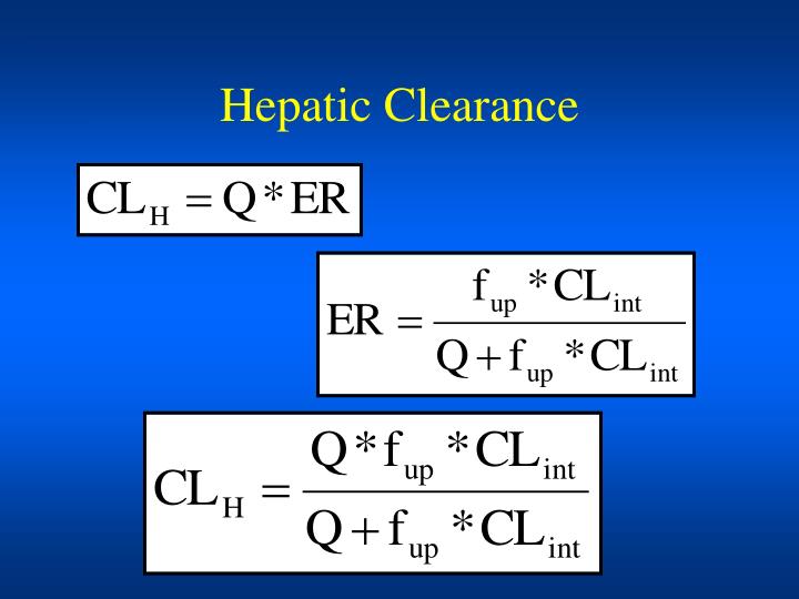 PPT Hepatic Clearance/1st Pass PowerPoint Presentation ID1731844