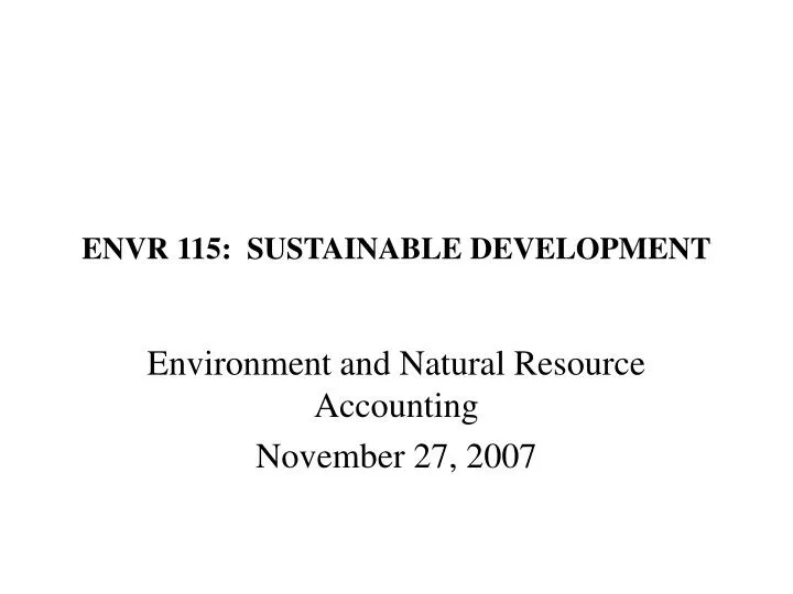 envr 115 sustainable development n.