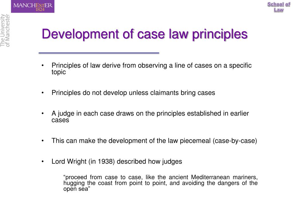 case law research and development