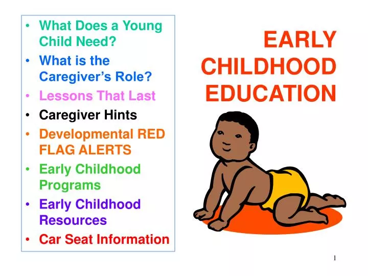 free project topics on early childhood education