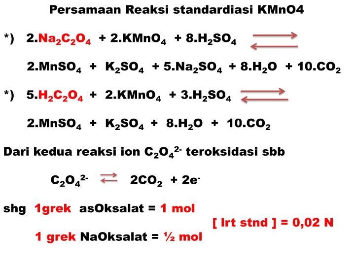 PPT - TITRASI REDOKS PowerPoint Presentation - ID:1736483