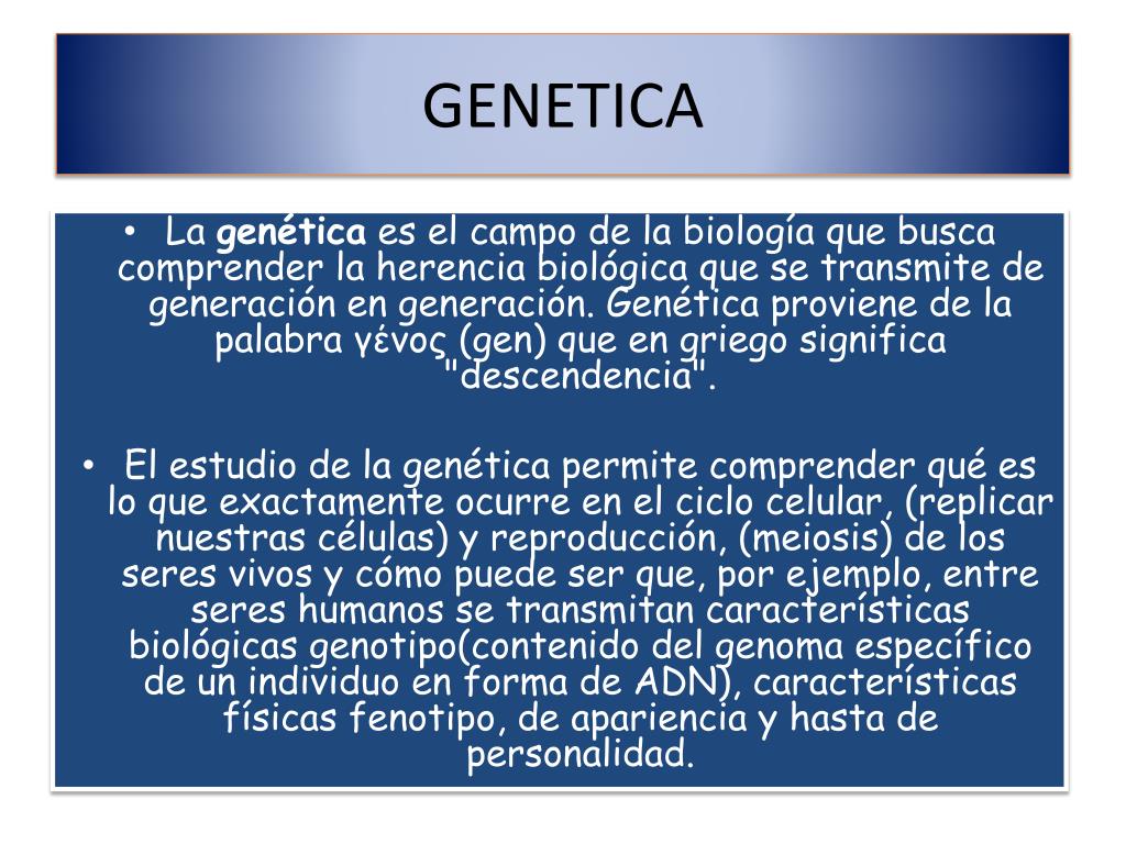 PPT - LA GENETICA EN LA MEDICINA PowerPoint Presentation, free download -  ID:1738069, image size:1024x768