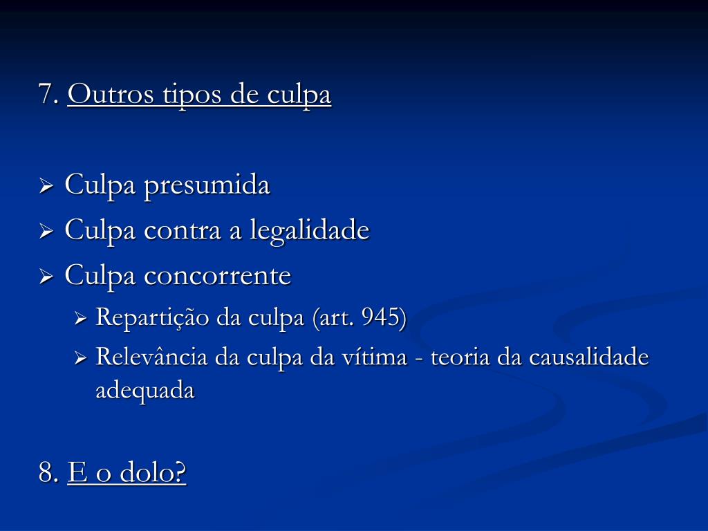 Culpa In Vigilando E In Eligendo - RETOEDU