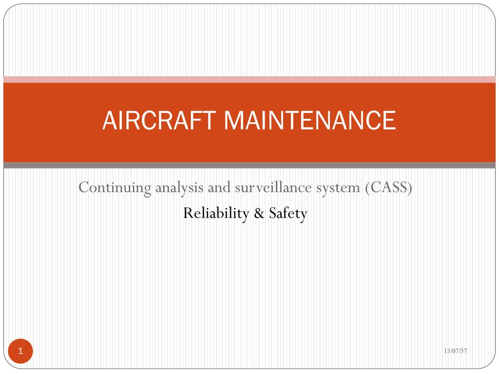 PPT - AIRCRAFT MAINTENANCE PowerPoint Presentation, free download - ID