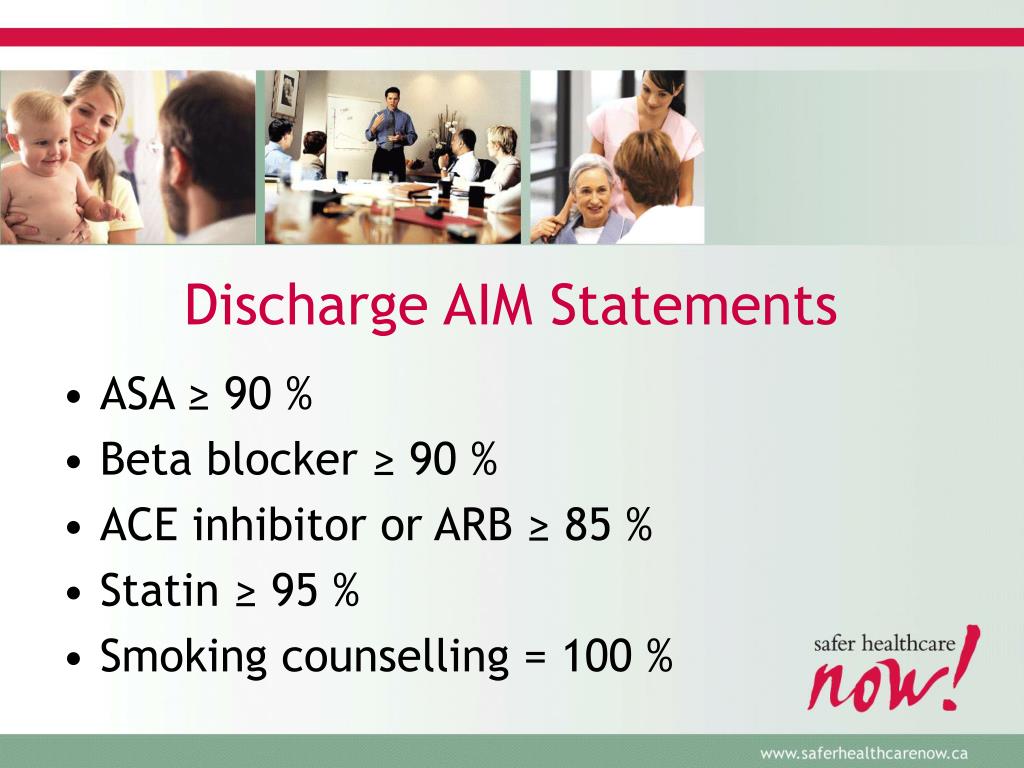PPT AMI Discharge Care Improved At Regional Health Authority Four