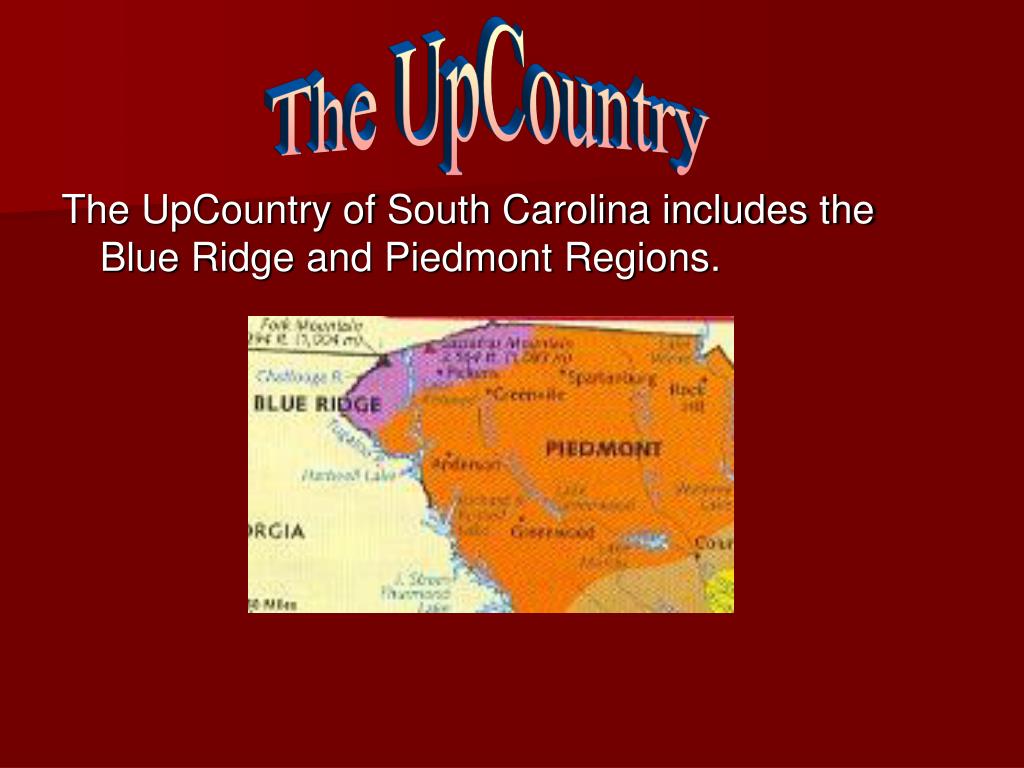 PPT South Carolina Regions PowerPoint Presentation, free download ID1738997