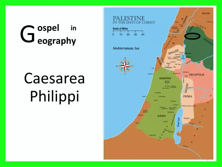 PPT Caesarea Philippi PowerPoint Presentation, free download ID1739123