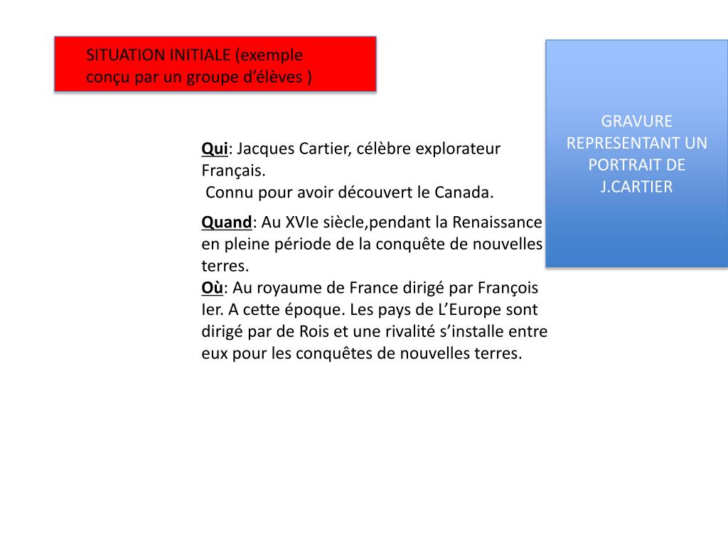 Exemple De Situation Initiale PPT - SITUATION INITIALE PowerPoint Presentation, free download - ID:1739618