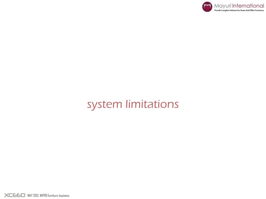PPT MAY 2013, WIPRO furniture business. PowerPoint Presentation, free