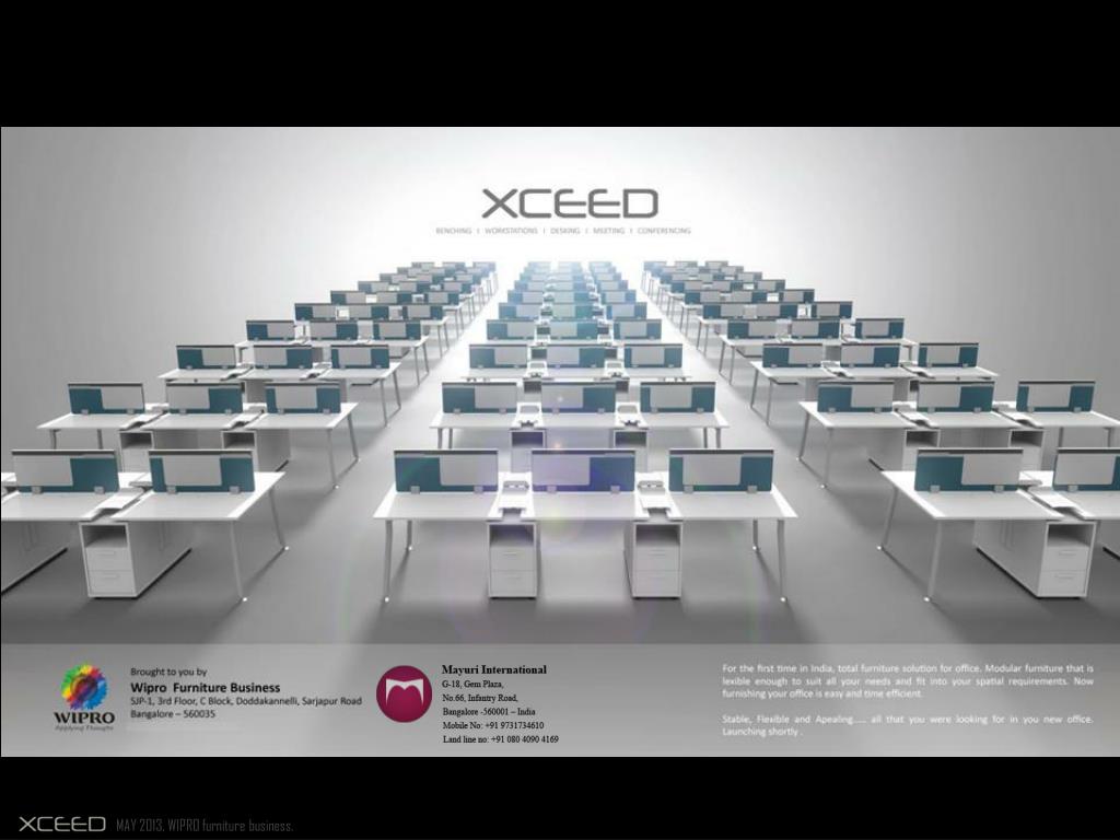 PPT MAY 2013, WIPRO furniture business. PowerPoint Presentation, free