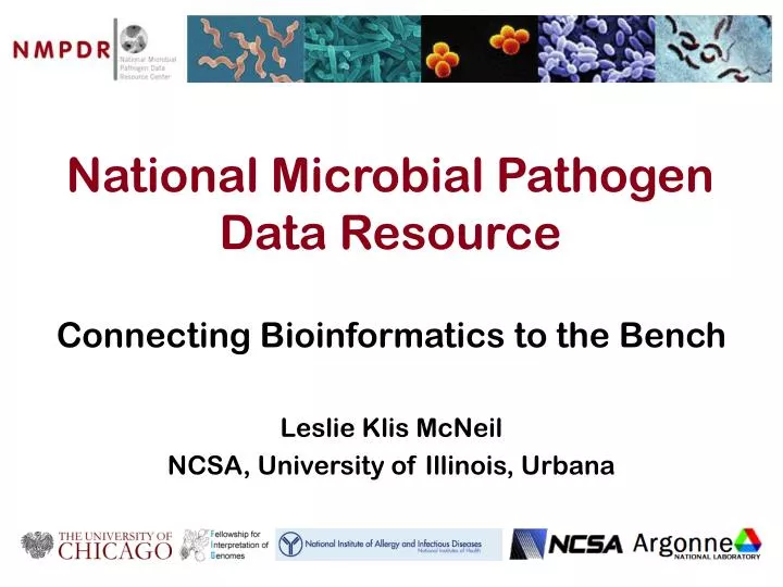PPT - National Microbial Pathogen Data Resource PowerPoint Presentation ...