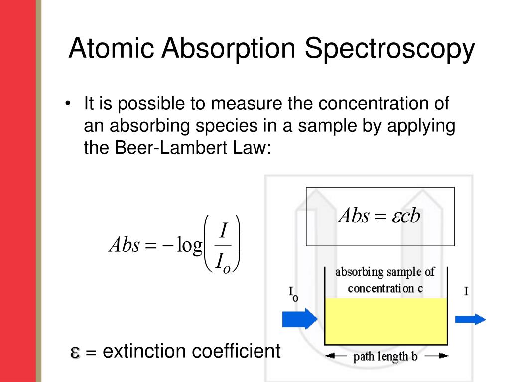PPT - Atomic Absorption Spectroscopy PowerPoint Presentation, free