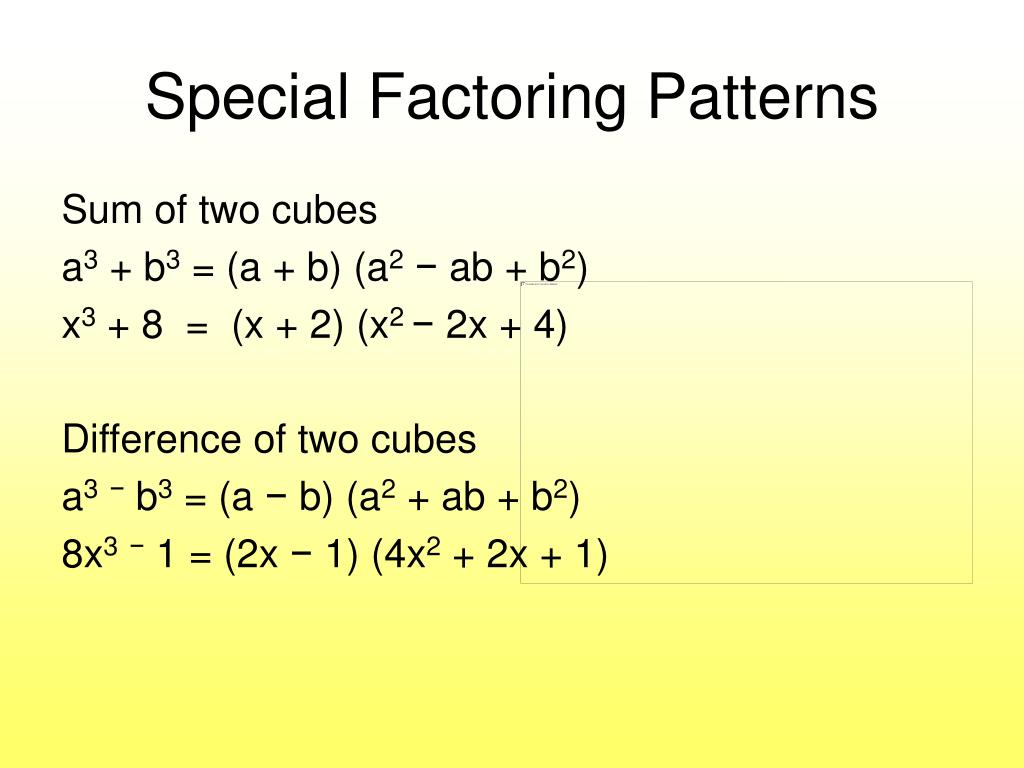 PPT Factoring and Solving Polynomial Equations Section 6.4 PowerPoint