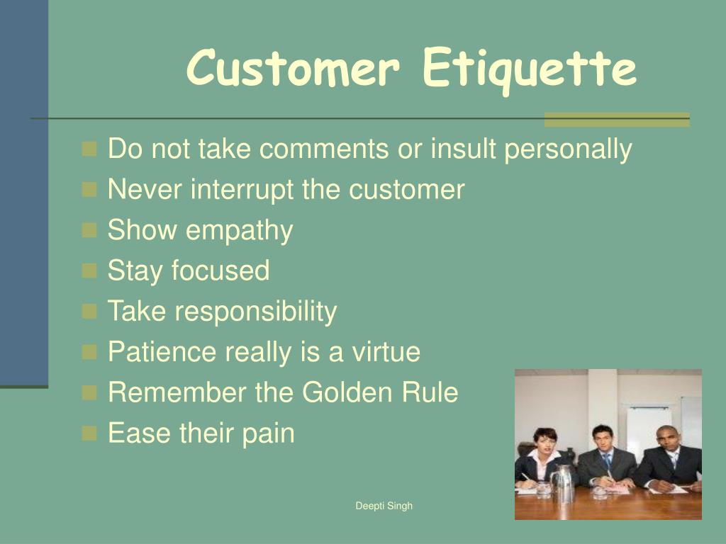 PPT - Corporate Etiquette PowerPoint Presentation, free download - ID
