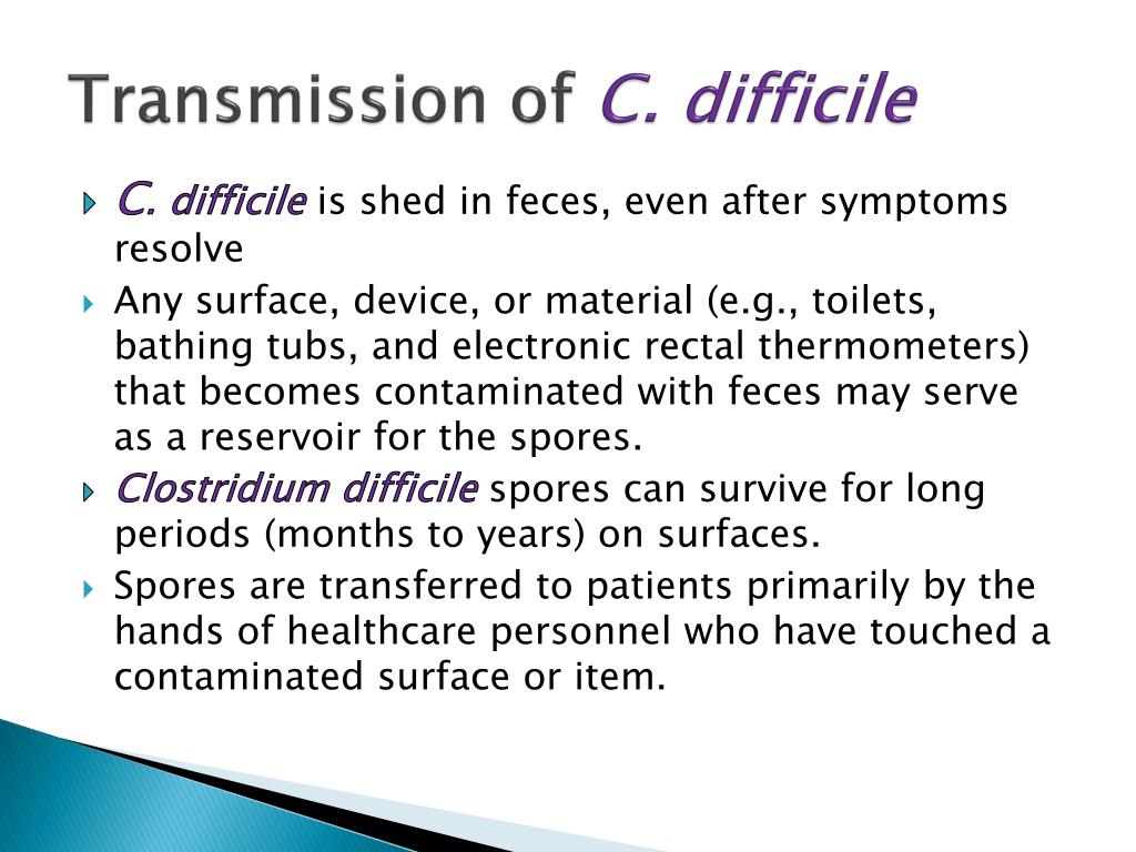 PPT - Control of Clostridium difficile PowerPoint Presentation, free  download - ID:1743931