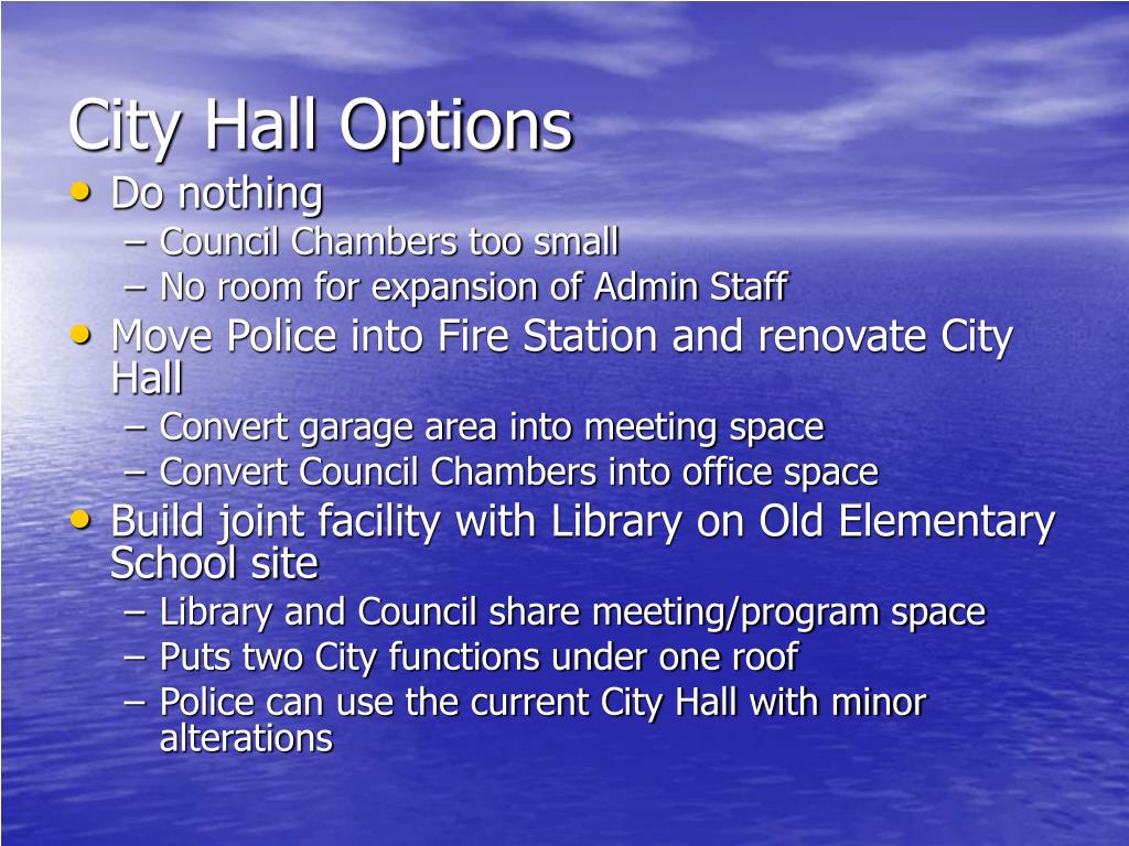 PPT Kasson City Council Public Hearing Capital Improvements Plan