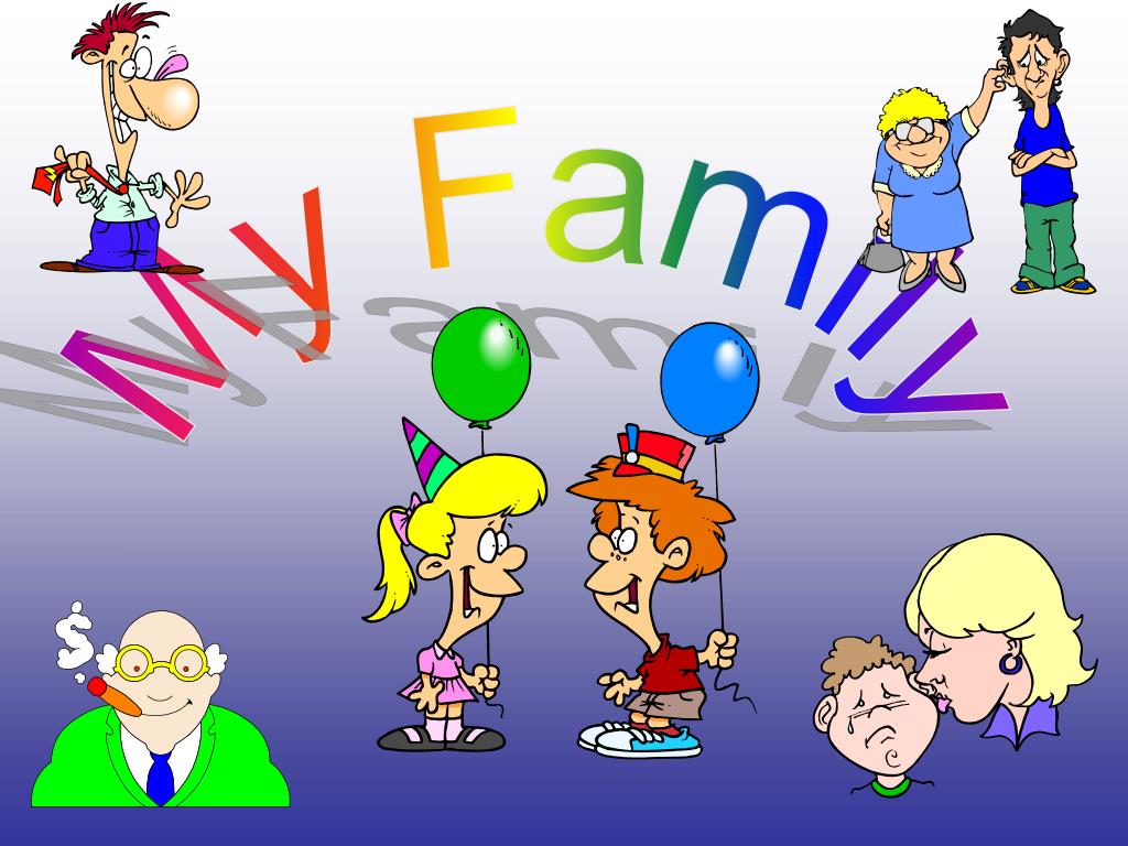 my family ppt presentation for kindergarten