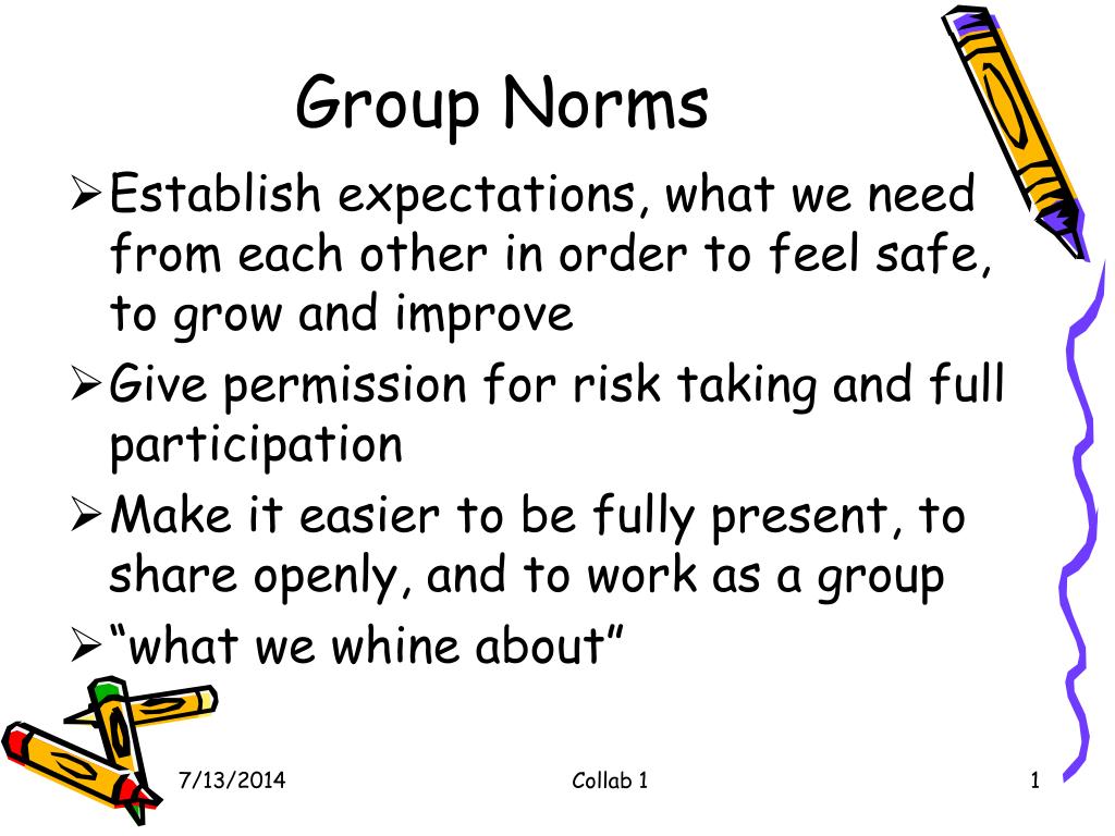 PPT Group Norms PowerPoint Presentation Free Download ID 1746693