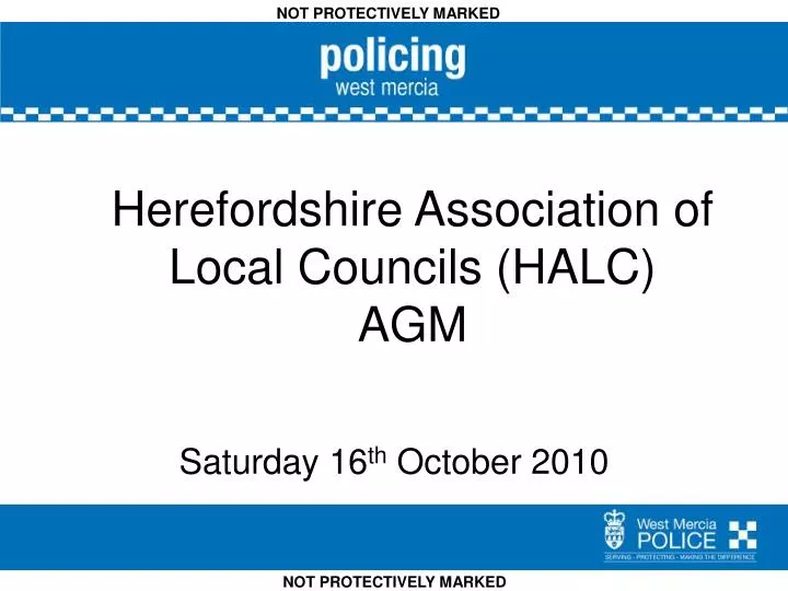 ppt - herefordshire association of local councils (halc) agm ppt - herefordshire association of local councils (halc) agm, Agm Presentation Template, Presentation templates