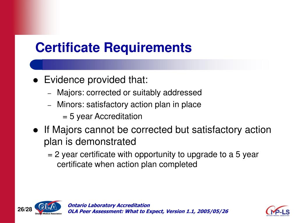 PPT Ontario Laboratory Accreditation Peer Assessment Process Peer