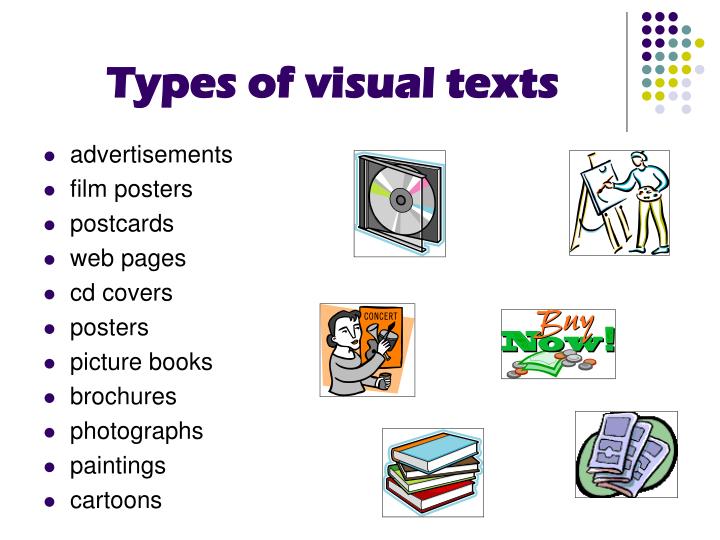 Ppt visual texts powerpoint presentation id 1748083