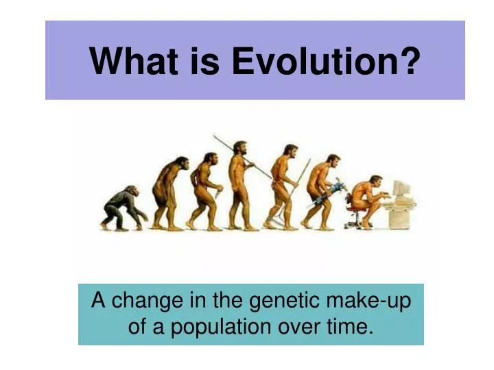 meaning of the evolution