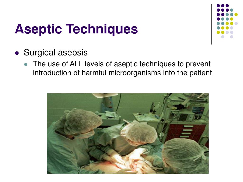aseptic technique types aseptic technique types