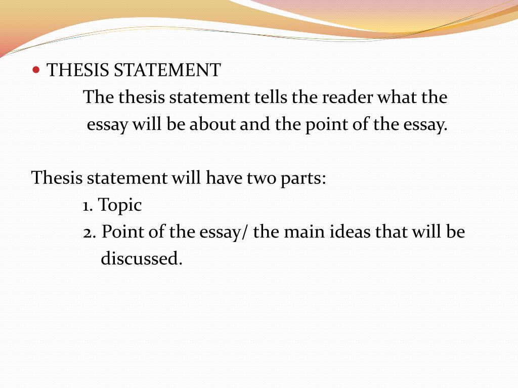 which essay development method systematically