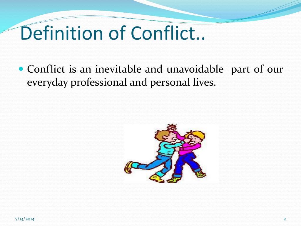 PPT - Conflicts in organization PowerPoint Presentation, free download ...