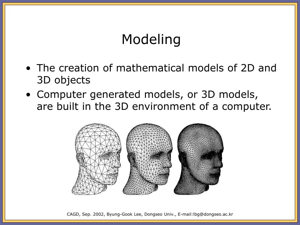 Ppt computer aided geometric design powerpoint presentation free