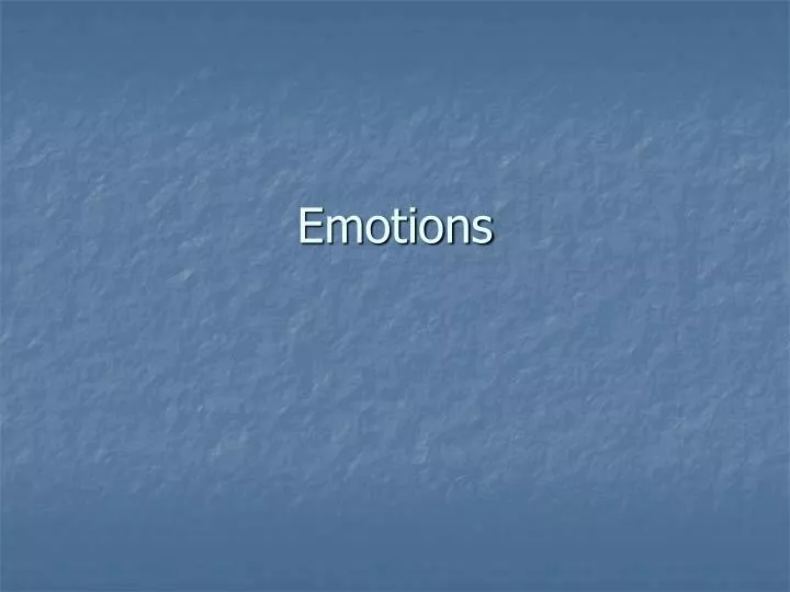 emotions n.