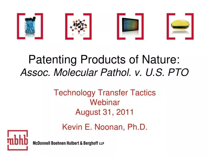 patenting products of nature assoc molecular pathol v u s pto n.