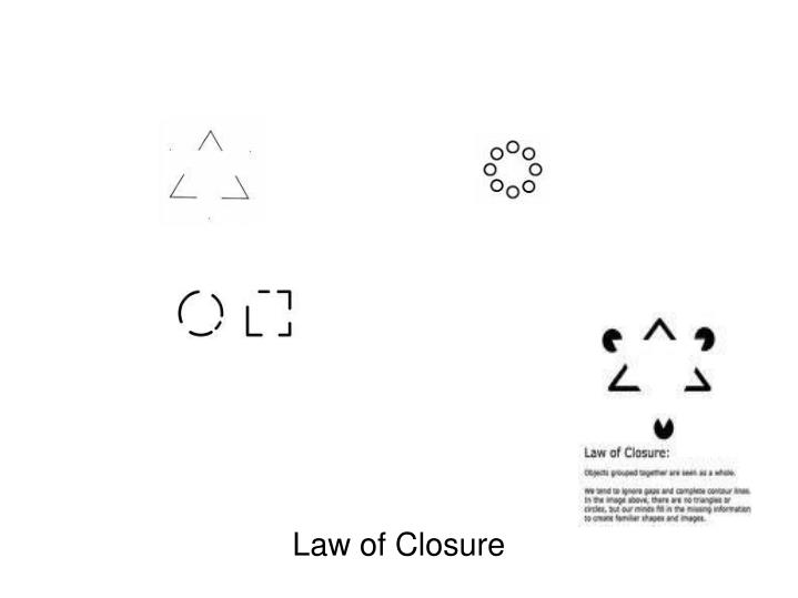 ppt seeing patterns and sequences powerpoint law of closure web design