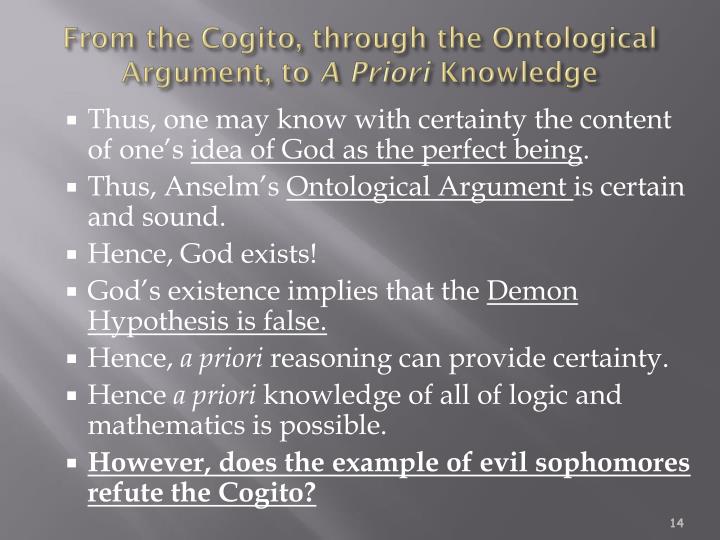 ontological arguments of rene descartes and baruch spinoza on the existence of god ontological arguments of rene descartes and baruch spinoza on the existence of god