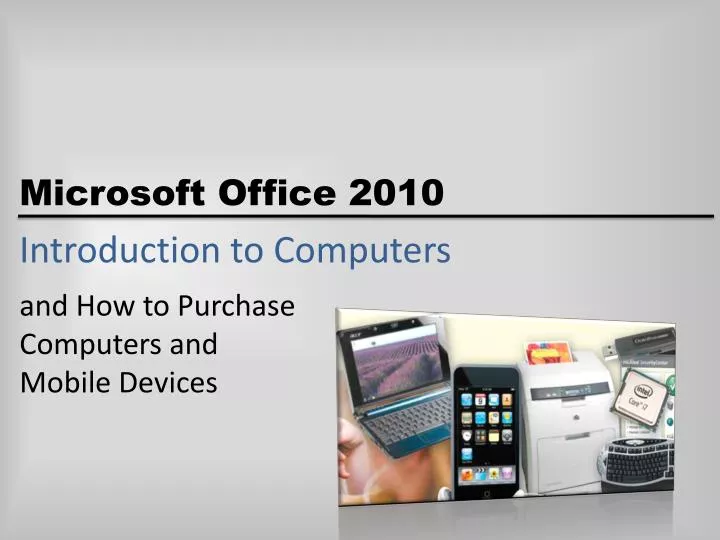 PPT - Introduction To Computers PowerPoint Presentation, Free Download ...