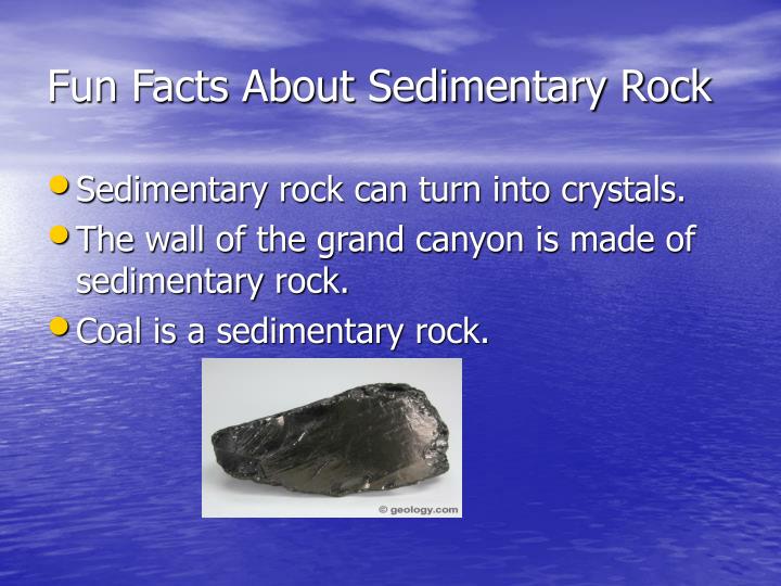 Fun Sedimentary Rocks Facts For Kids - Gambaran