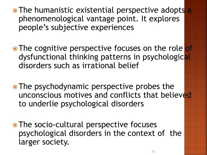 ppt fem4104 topic 2 powerpoint presentation id 1754634 humanistic existential perspective