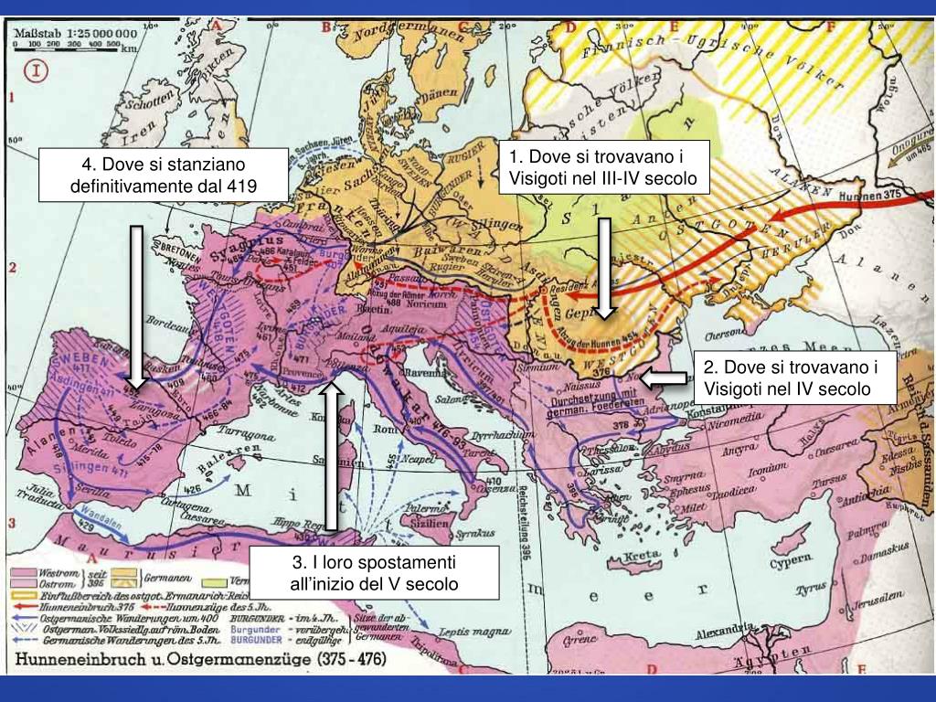 PPT - La conversione al cristianesimo delle popolazioni germaniche
