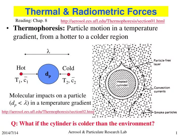 PPT Thermal & Radiometric Forces PowerPoint Presentation, free