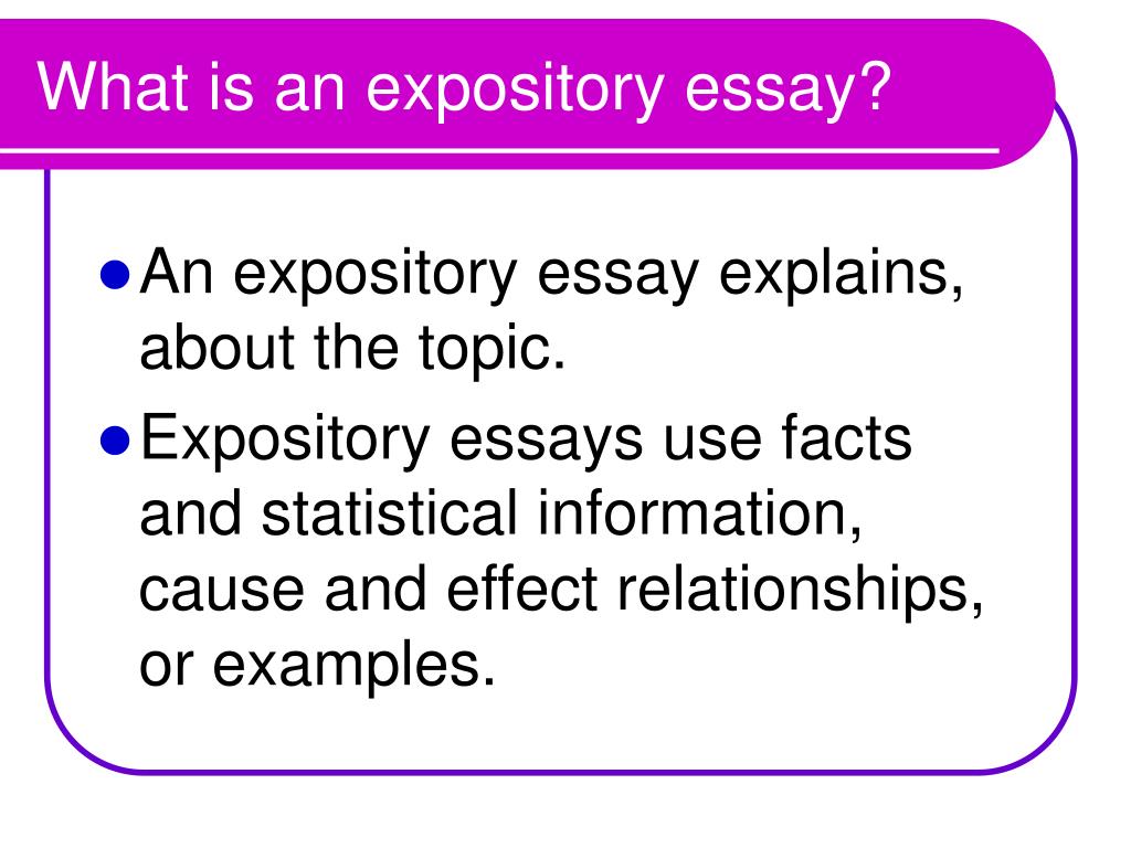 ppt on expository essay