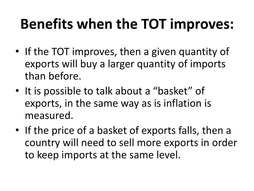 PPT TERMS OF TRADE PowerPoint Presentation, free download ID1756400