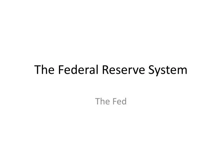federal reserve presentation Disclaimer: the views expressed are those of the presenters and do not necessarily reflect those of the federal reserve bank of dallas or the federal reserve. federal reserve presentation Disclaimer: the views expressed are those of the presenters and do not necessarily reflect those of the federal reserve bank of dallas or the federal reserve.