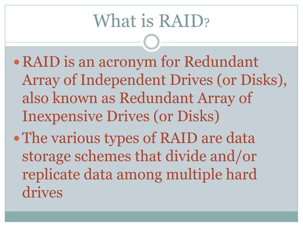 What Does “RAID” Means? RAID Meaning - Abbreviation, Acronym