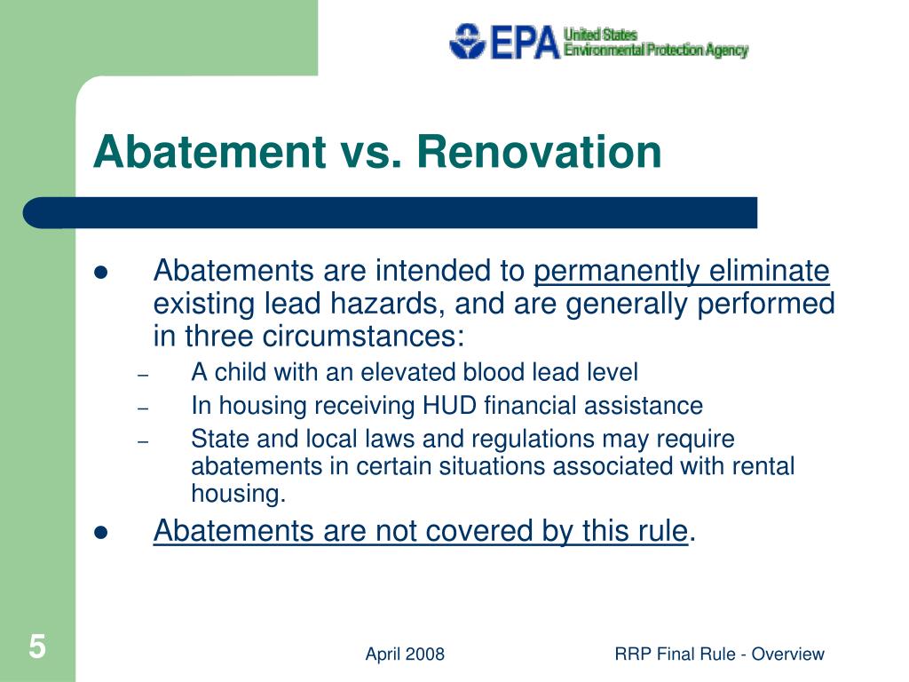 Image showcasing Lead-Safe Renovations for DIYers - US EPA