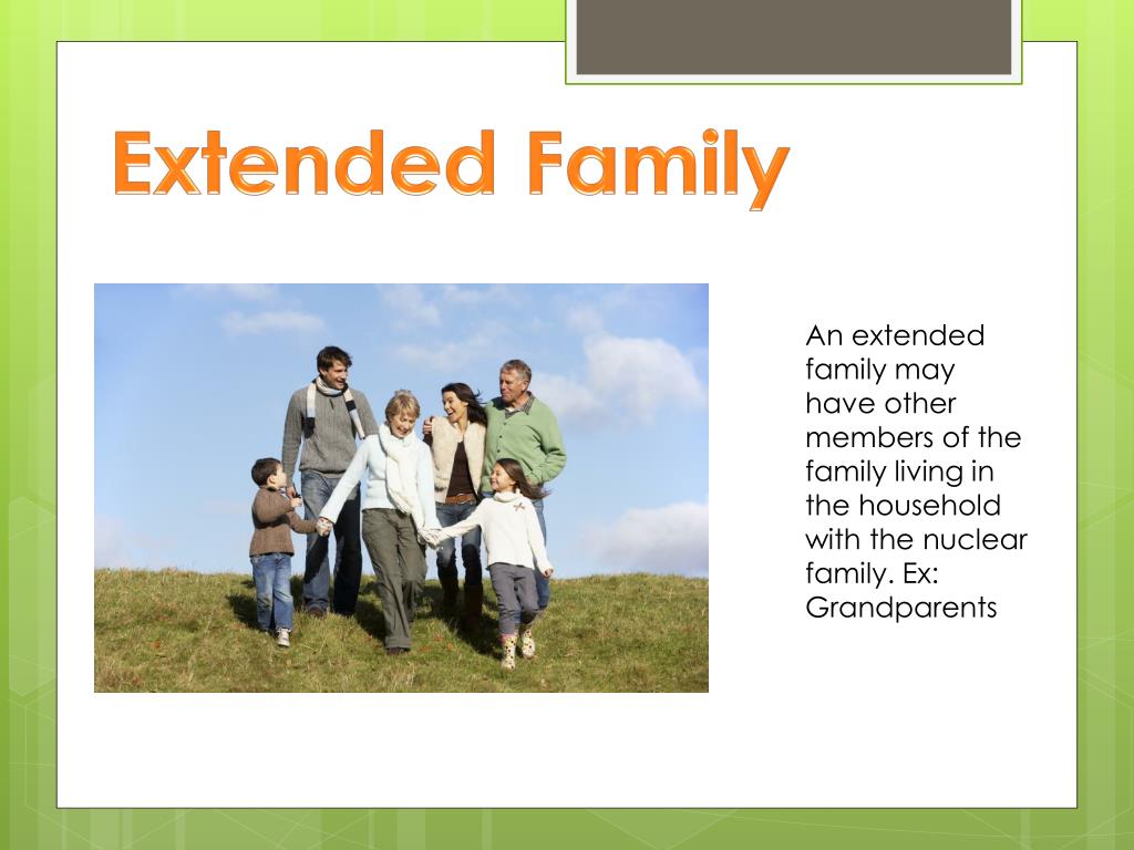 PPT Types Of Families PowerPoint Presentation Free Download ID 1762028