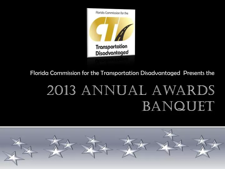 florida commission for the transportation disadvantaged presents the n.