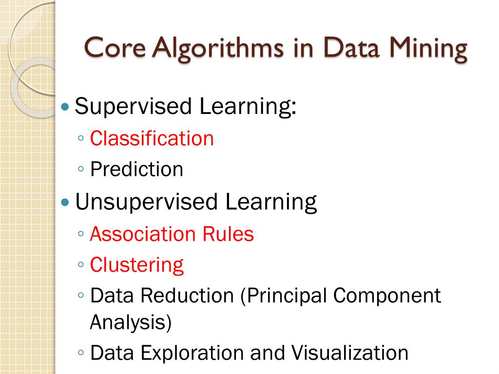 PPT - Intro to Data Mining/Machine Learning Algorithms for Business ...
